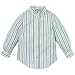 striped woven shirt
