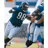 John Henderson Autographed Jacksonville Jaguars 8x10 Photo