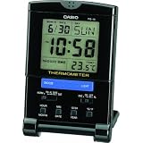Casio Auto Calendar Thermometer Travel Clock #PQ15-1KP by Casio