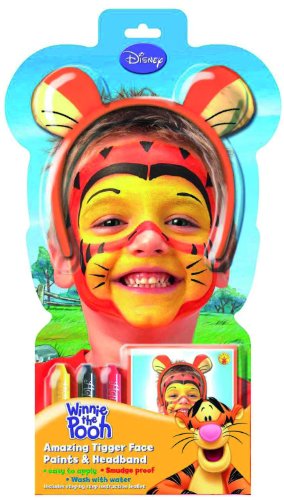 Rubies 5317 - Schminkset Tigger inklusiv Haarreif mit Ohren