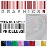 Sticker Decal Graphic - Barcode UPC Priceless Train Collecting Tinplate Toy Hobby A772