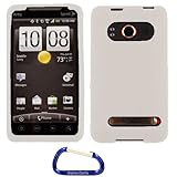 Gizmo Dorks Silicone Cover Case (Clear) for the Sprint HTC EVO 4G