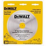 DEWALT DW7606 5-Inch Saw Blade Stabilizer with 1-Inch Arbor