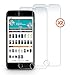 Orzly iPhone 8 Screen Protector [Twin Pack] Easy-Install Tempered Glass Screen Protector for iPhone 8 / iPhone 7, [3D Touch Compatible] Case Compatible Transparent Glass Screen Protectors [x2]