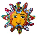 Multi-Color Mexican Talavera Charlie Sun