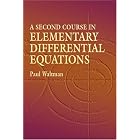 A Second Course in Elementary Differential Equations (Dover Books on Mathematics) by  Paul Waltman