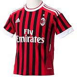 (アディダス)adidas ACミラン ホーム レプリカジャージーキッズ RC414 V13451 ACMブラック/ホワイト 140