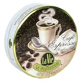 La Vie Cafe Expresso Hard Candy, 2-Ounce Tins (Pack of 15)
