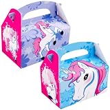 Enchanted Unicorn Empty Favor Boxes (4) Party Supplies