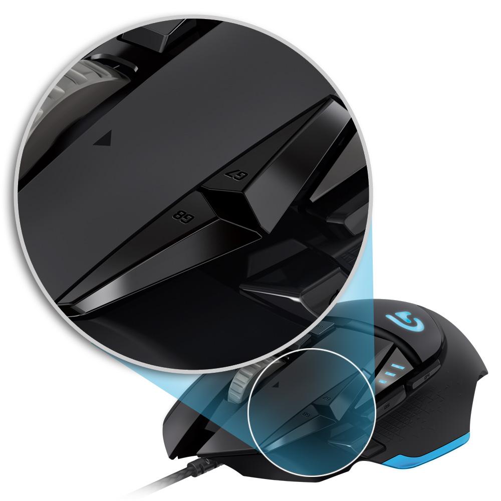 Logitech G502 Proteus Core Tunable Gaming Mouse with Fully