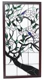 Stained Glass Tree Branch Suncatcher Panel
