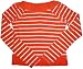 Girl's Ralph Lauren Polo Long Sleeve Shirt Orange with White Stripes Size XL(16)