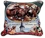 The Kentucky Derby Horse Racing Tapestry Couch Pillow