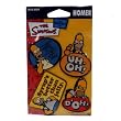 Simpsons Homer Simpson Quotes Four Piece Collector Magnet Set