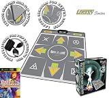 DDR Multi-Platform Super Sensors Energy Non-slip Dance Pad (PS, PS2, XBox, PC, Mac) with DDR Game Ultramix 2 (XBOX)