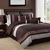 Clayton 7 piece Embroidered Comforter Set