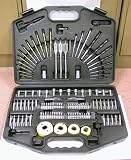 Yorkcraft 125 Pc. Drill Bit Set with Free Carrying Case