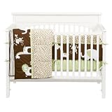 3 Piece Baby Crib Bedding Set- Madagascar