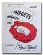 1947 Rose Bowl Mighty Midget Program Poster Print