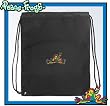 Peace Frogs Drawstring Bag Cinch Super Cool Draw String Back Pack - For Boys Girls Students or Adults
