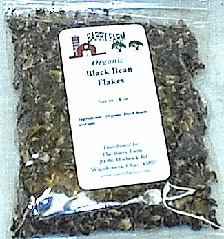 Black Bean Flakes, 2 oz. by Barry Farm