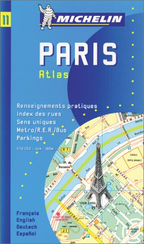 City Travel Guides Discounted  Books : Paris Atlas (Michelin Maps)