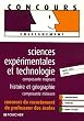 SCIENCES EXPERIMENTALES MAJEURE HIST-GEO  (Ancienne �dition)