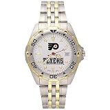 LogoArt Philadelphia Flyers Men's All-Star Stainless Steel Watch
