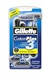 Gillette Disposable Customplus 3, Sensitive, 4-Count (Pack of 3)