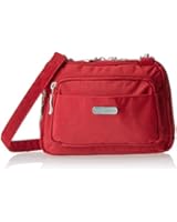 Baggallini Triple Zip Cross-Body Travel Bag
