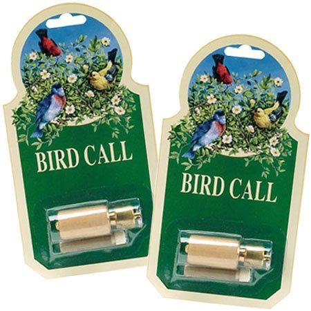Quality Bird Call Whistle with rosin (price is for 3 individually packaged bird calls). Audubon