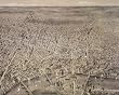 Newark, New Jersey, Aerial View, Lithograph Published 1874 - 16x20-inch - Fine-Art-Quality Photographic Print of an Image from the Library of Congress Collection