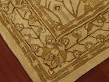 Orient Persian Wool Rug 6x9 Beige, Sheared Wool Orient Persian Wool Rug 6x9 Beige, Sheared Wool