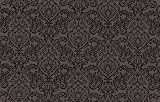 Bungalow MicroFibre Runner, Charcoal Damask Design