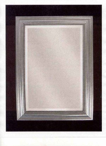 Uttermost Stuart Silver Leaf 36 3/4 High Wall Mirror