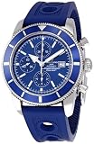 Breitling Men's A1332016/C758 SuperOcean Heritage Chronograph Blue Chronograph Dial Watch