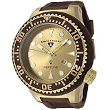 Swiss Legend Mens 21818D-YG-07-BRW Neptune Col
