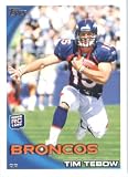 2010 Topps Football Rookie Card #440 Tim Tebow Denver Broncos In a Protective ScrewDown Case!