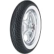 Dunlop D404 Cruiser Motorcycle Tire - Wide White Wall - 150/80-16 / Front