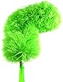 Microfiber Duster by CleansGreen | Best for Automotive, Home, Kitchen, Electronics, Office | Soft, Fluffy, Washable, Reusable Micro Fiber | Bendable, Extendable, Fits into Tight Spaces and High Places