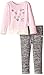 Calvin Klein Little Girls' Pink Cream Top with Printed Pants