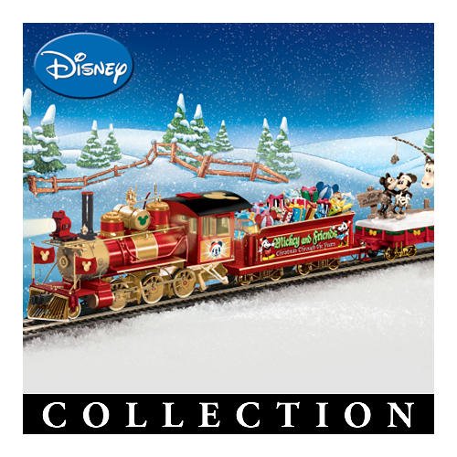 Mickey Mouse And Friends Christmas Through The Years Express Electric Train Collection