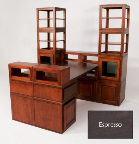 Ucube Espresso Executive Desk (Espresso) (72