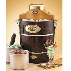 Double Flavor Ice Cream Machine