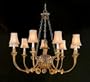 L Opera Nine Light Chandelier