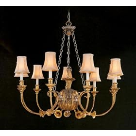 L Opera Nine Light Chandelier