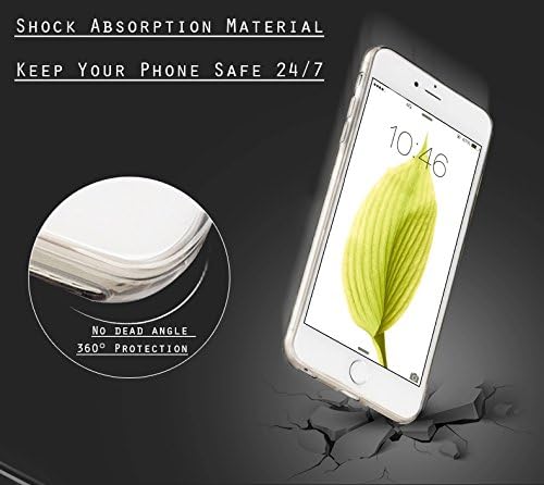 Iphone 6 Plus Case, Iphone 6s Plus Case, [2015 Newest Released] "Diamond Clear" Iphone 6 Plus, Iphone 6s Plus (5.5-inch) Thinnest in the World [0.33mm Ultra Thin] Shock Absorption Super Light Weight TPU Transparent Skin Scratch-proof Case for Iphone 6 Plus, Iphone 6s Plus (5.5 Inch) (2015 Newest Released) "Invisible Coat Only Your Fingers Can Feel It" (Green Packaging Save Environment Save Our Future) -Thinnest in the World 0.33mm Transparent Black ST6P-002