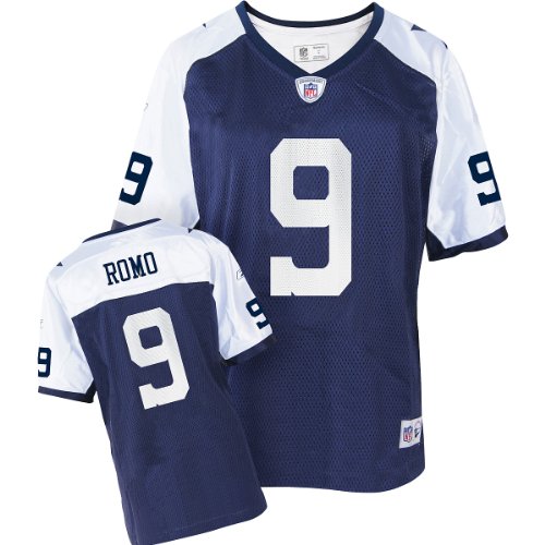 Reebok Dallas Cowboys Tony Romo Women's Throwback Replica Jersey Medium