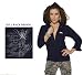 Denver Broncos Women's Full Zip Ruffled Hoody - by Alyssa Milano