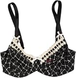 Curvy Kate Angel Bra Balcony Womens Bra Black/Ivory 30K